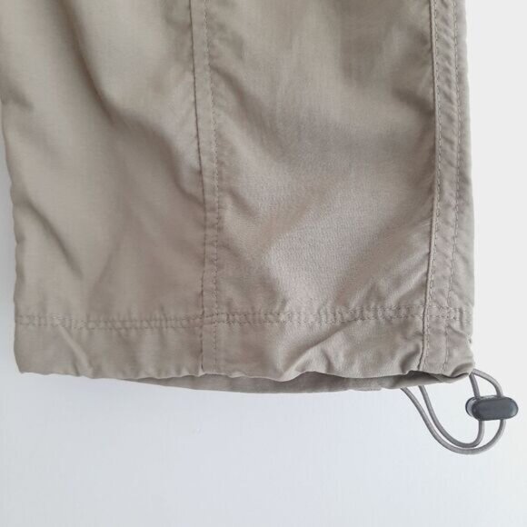 COLUMBIA Titanium Capri Light Packable Casual Cropped Pants Sz 12 Flawed - Picture 5 of 14